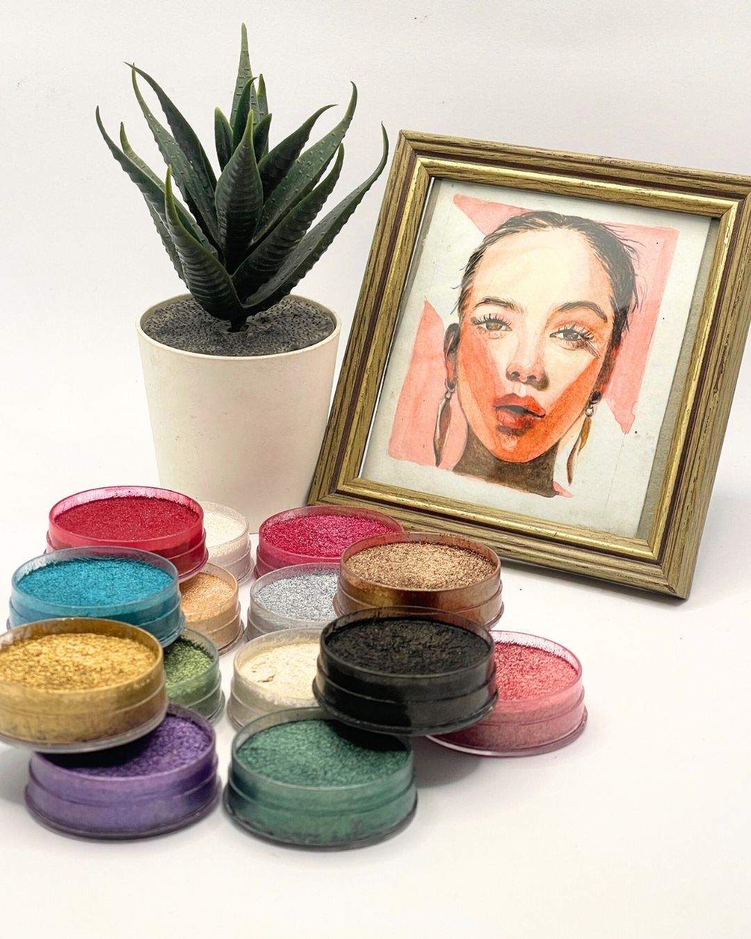 Shimmer Pigment Eyeshadow Collection – 15 Vibrant Shades