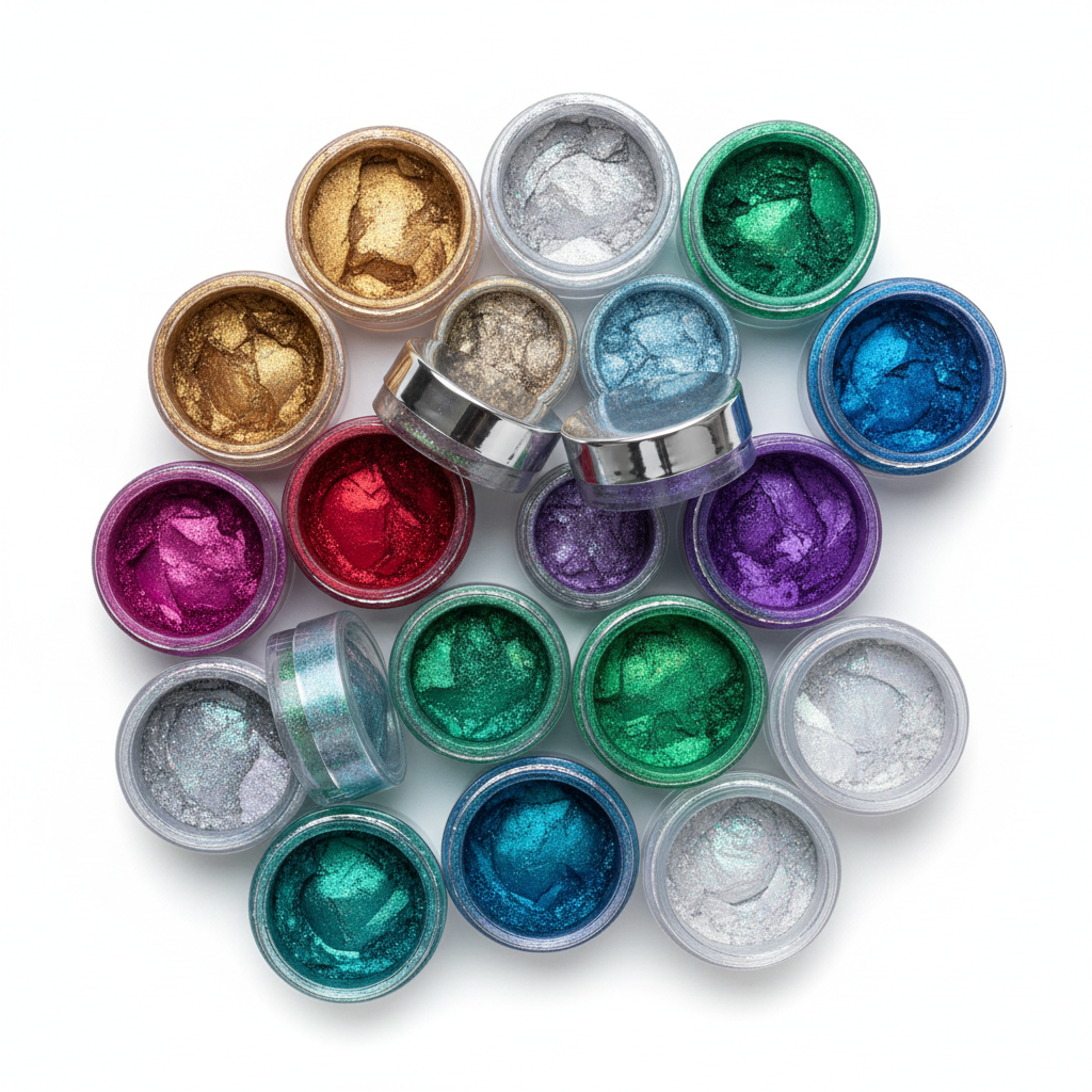 Shimmer Pigment Flat Lay