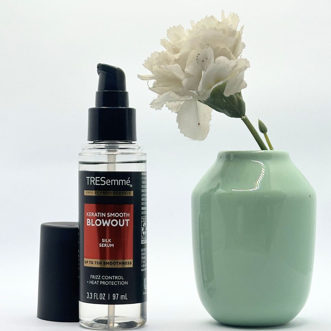 TRESemmé Keratin Smooth Blowout Silk Serum – 72H Frizz Control & Heat Protection (97ml)